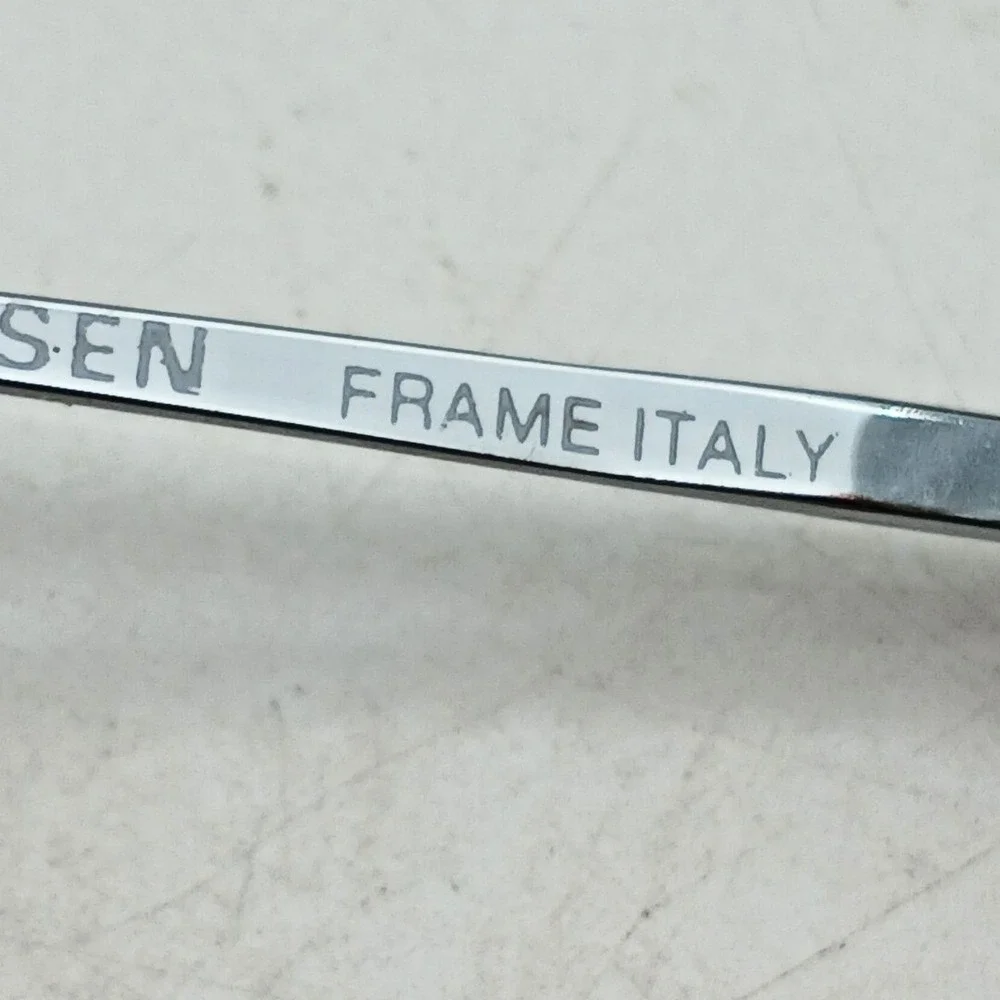 Vintage Van Heusen Silver Square Pilot‎ Metal Sunglasses FRAMES ONLY